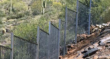 Wrought Iron Fence available at Elrod Fence Company in Cave Creek, Arizona